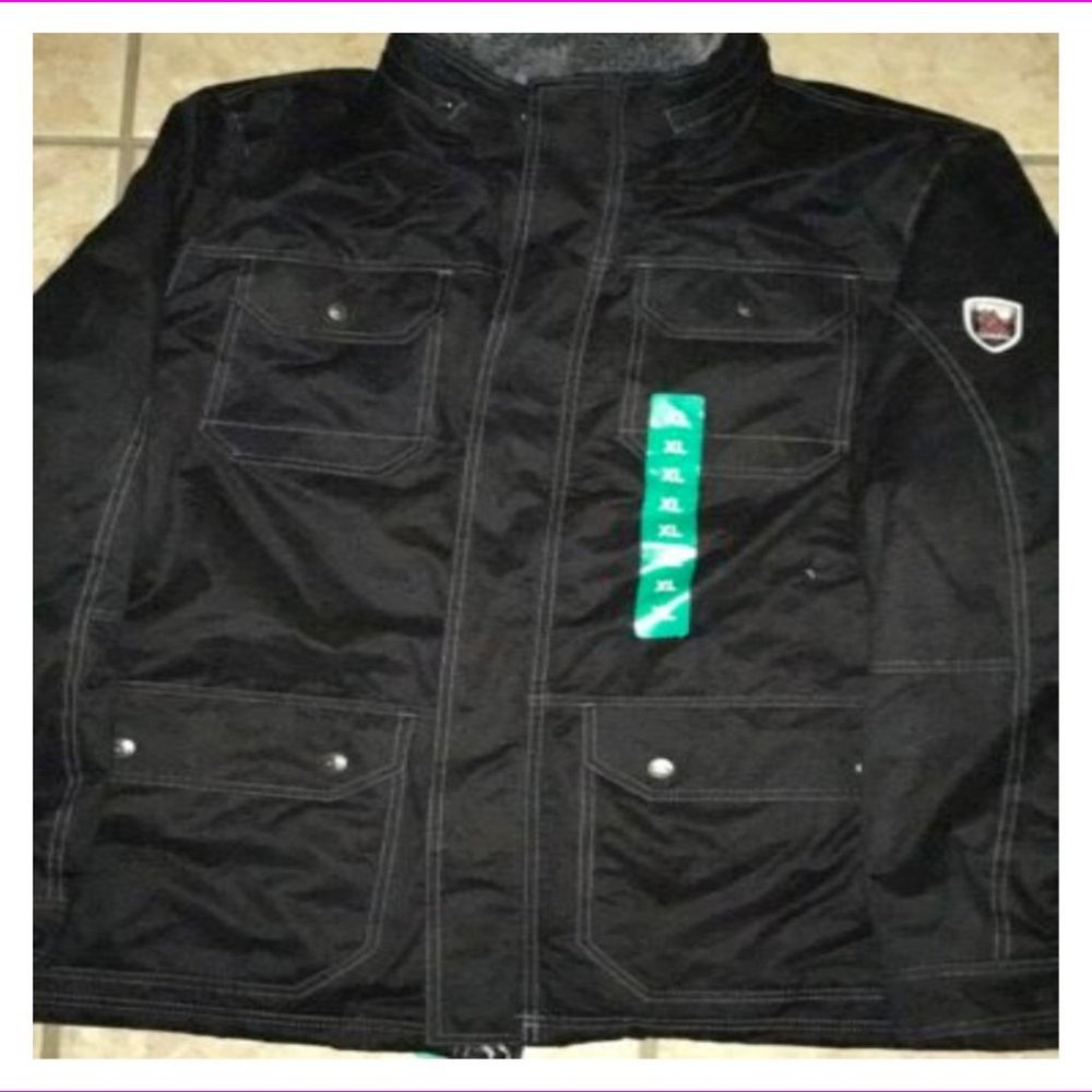 Gerry Men's Barn Jacket with Fox Sherpa Lining - Picture 4 of 8